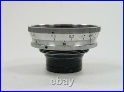Ultra wide angle Russar MP-2 f/5.6 20 LTM39 M39. Full frame lens. And viewfinder