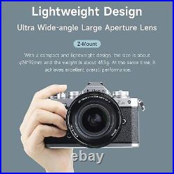 VILTROX 13mm f/1.4 APS-C Ultra Wide Angle Autofocus Prime Lens for Nikon Z-Mount