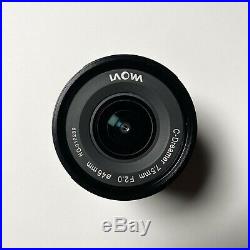 Venus Optics Laowa 7.5mm f/2 MFT Prime Lens for Micro Four Thirds (Black)