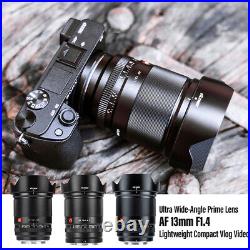 Viltrox 13mm F1.4 Ultra Wide Angle AF Lens for Nikon Z mount Z5 Z6 Z7II Z50 ZFC