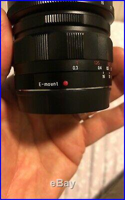 Voigtlander 15mm f4.5 Super Wide-Heliar Aspherical III Lens Sony E Mount