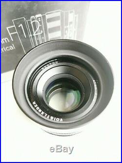 Voigtlander 40mm f/1.2 Nokton Sony E Mount Full Frame Lens