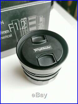 Voigtlander 40mm f/1.2 Nokton Sony E Mount Full Frame Lens