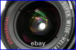 Voigtlander Super Wide Heliar 15mm F4.5 Ultra Wide Angle Lens L39 from Japan F/S