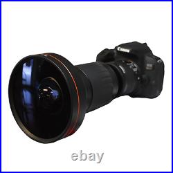 X21 Sports Action Fisheye Lens For Canon Eos Rebel 1100d 1200d 1300d T5 T6 T7 T3